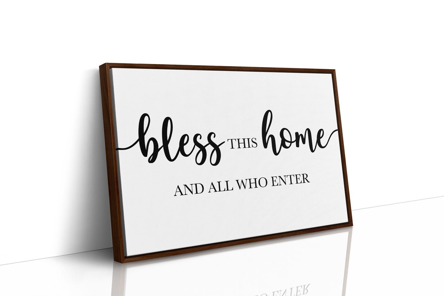 Threshold Blessing In Elegant Script