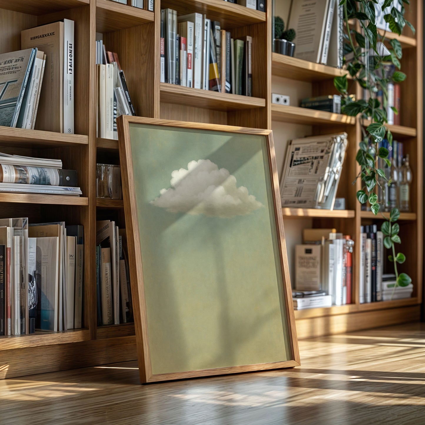 Quiet Cloud Over Faded Horizon