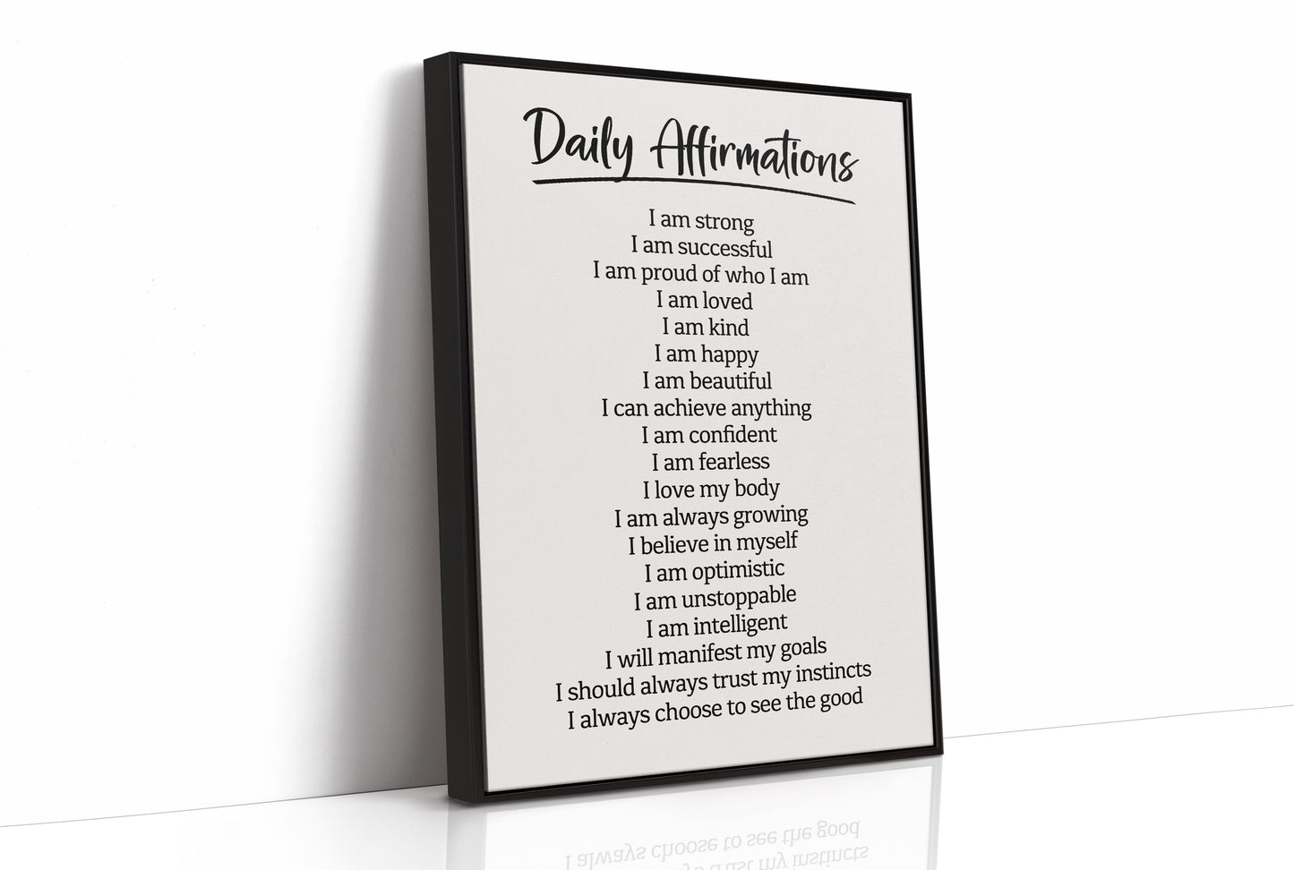 Daily Affirmations For Positive Living