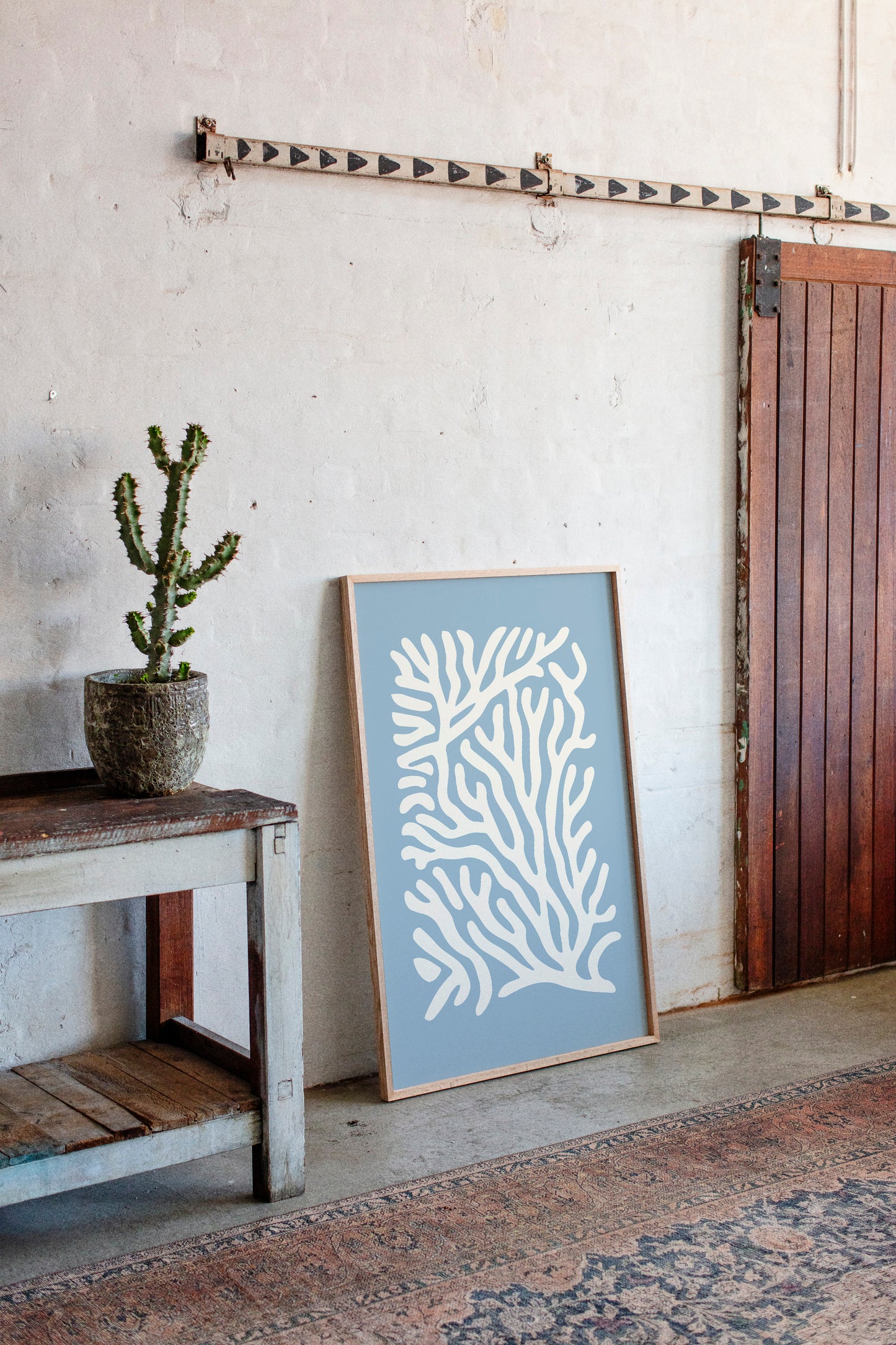 Ocean Branches Paint The Morning Blue