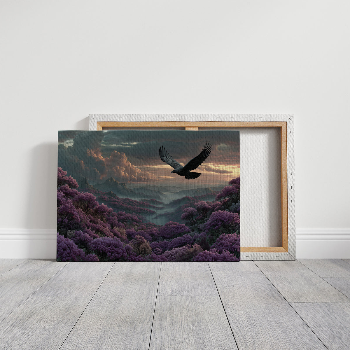 The Eagle Prefers the Purple Route