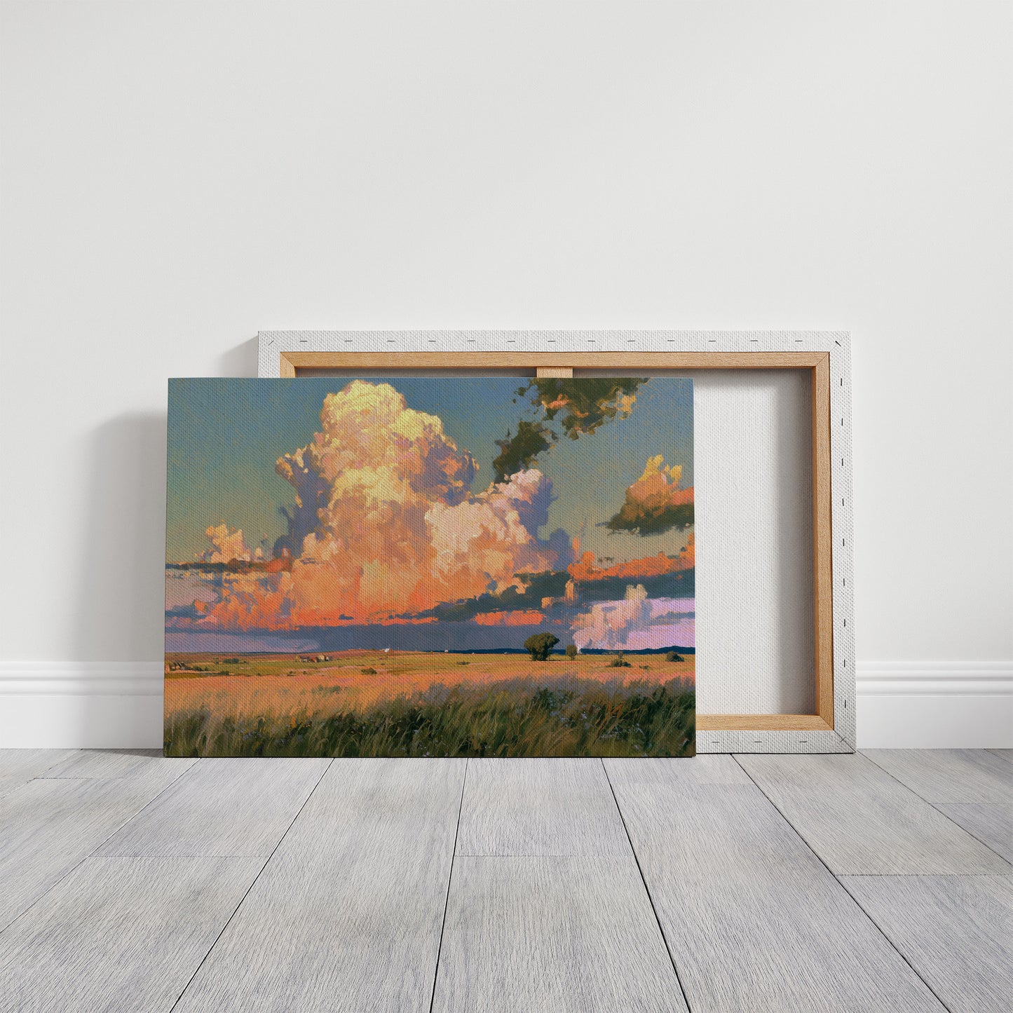 Farmstead Beneath the Blaze