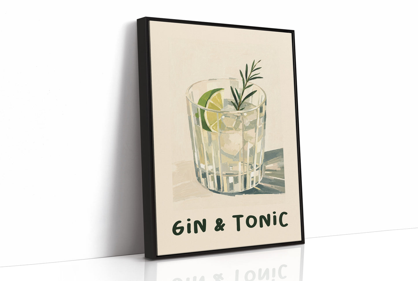 Gin & Tonic, Painted