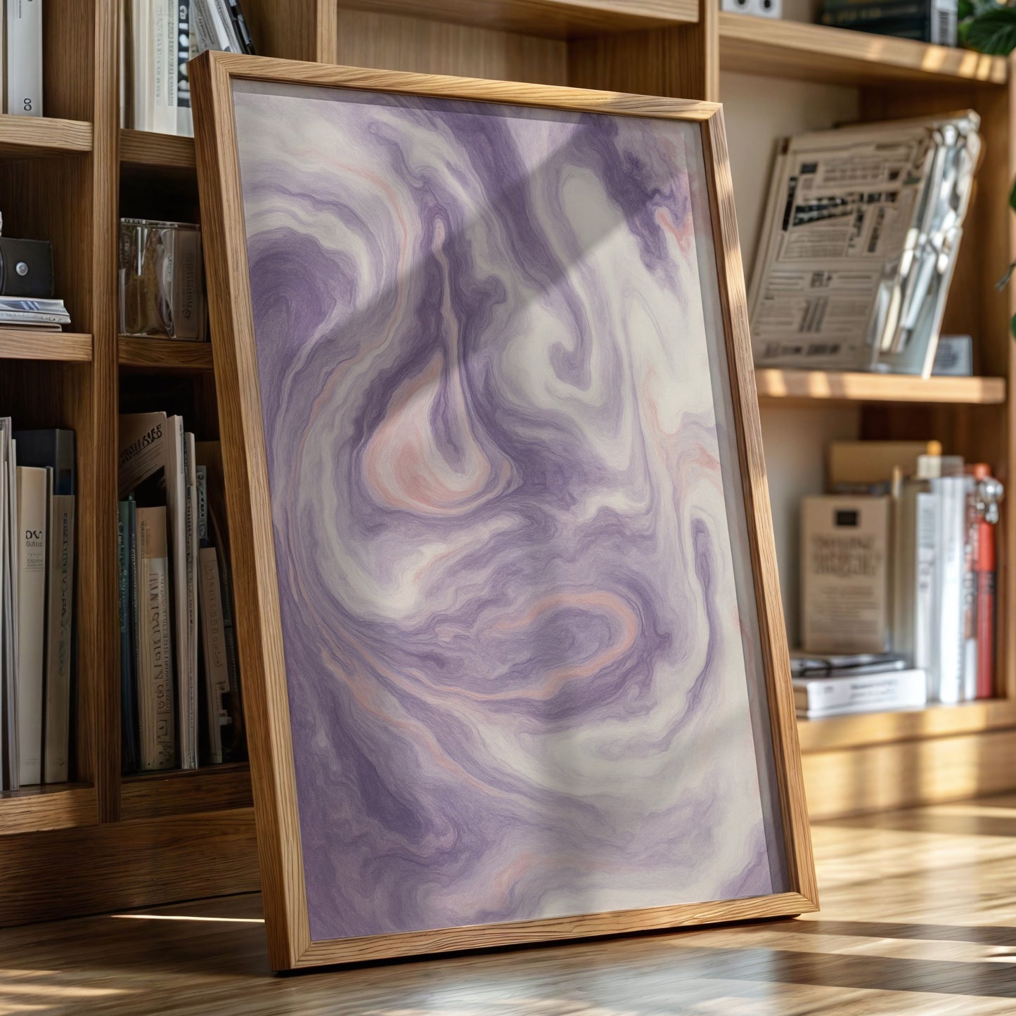 Lavender Dreamscape Swirl