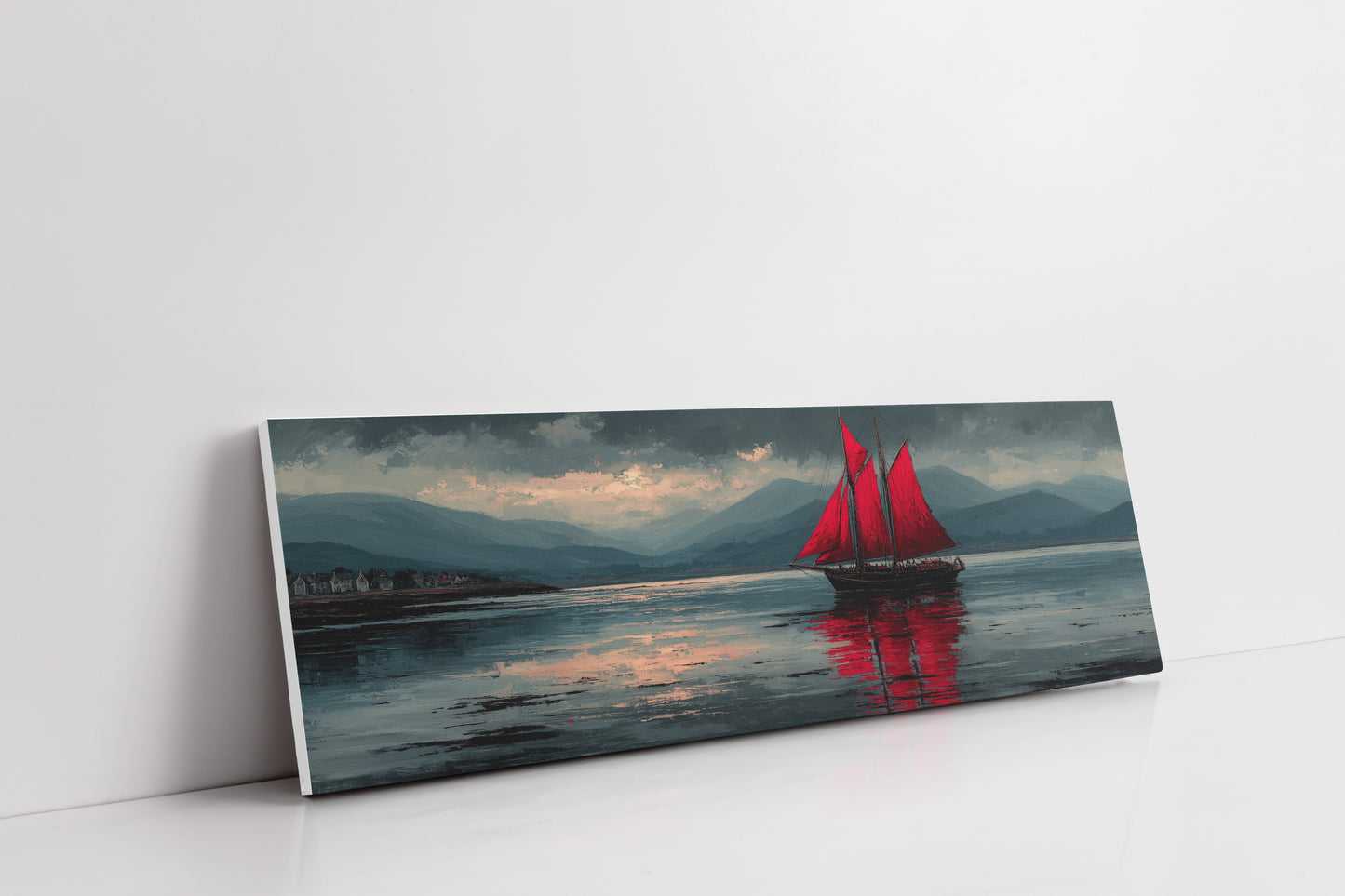 Red Sails Against the Gathering Storm