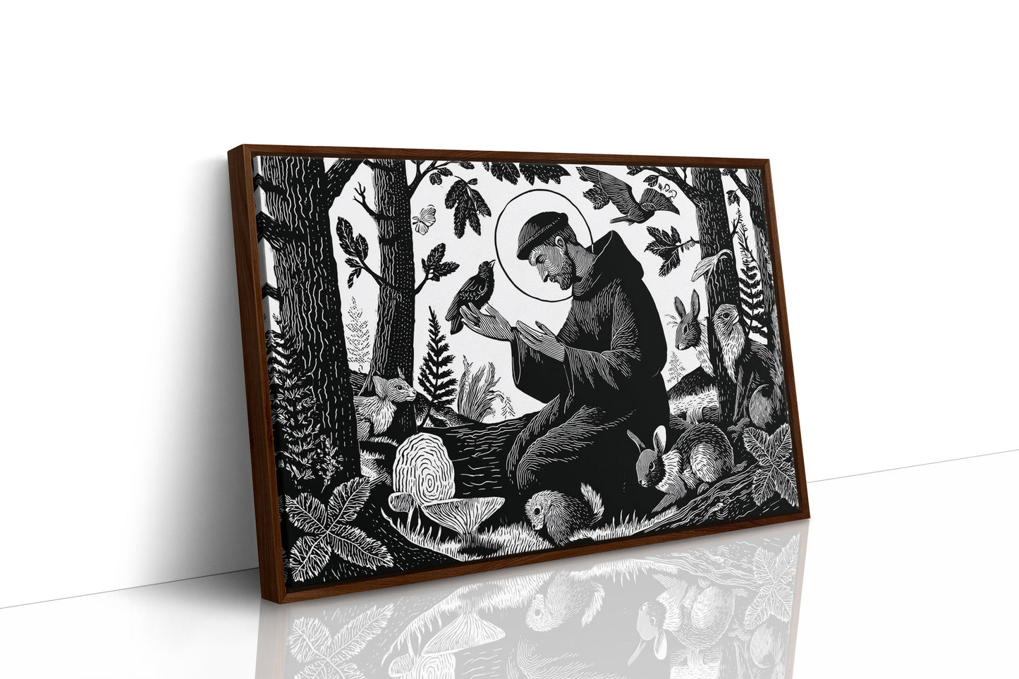 Creatures Gather At His Feet