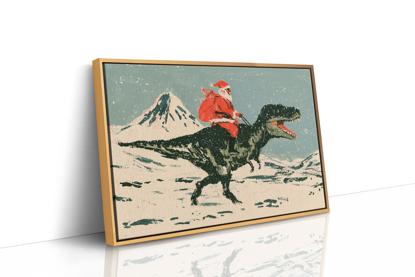 Santa's Dino Sleigh, Retro Edition