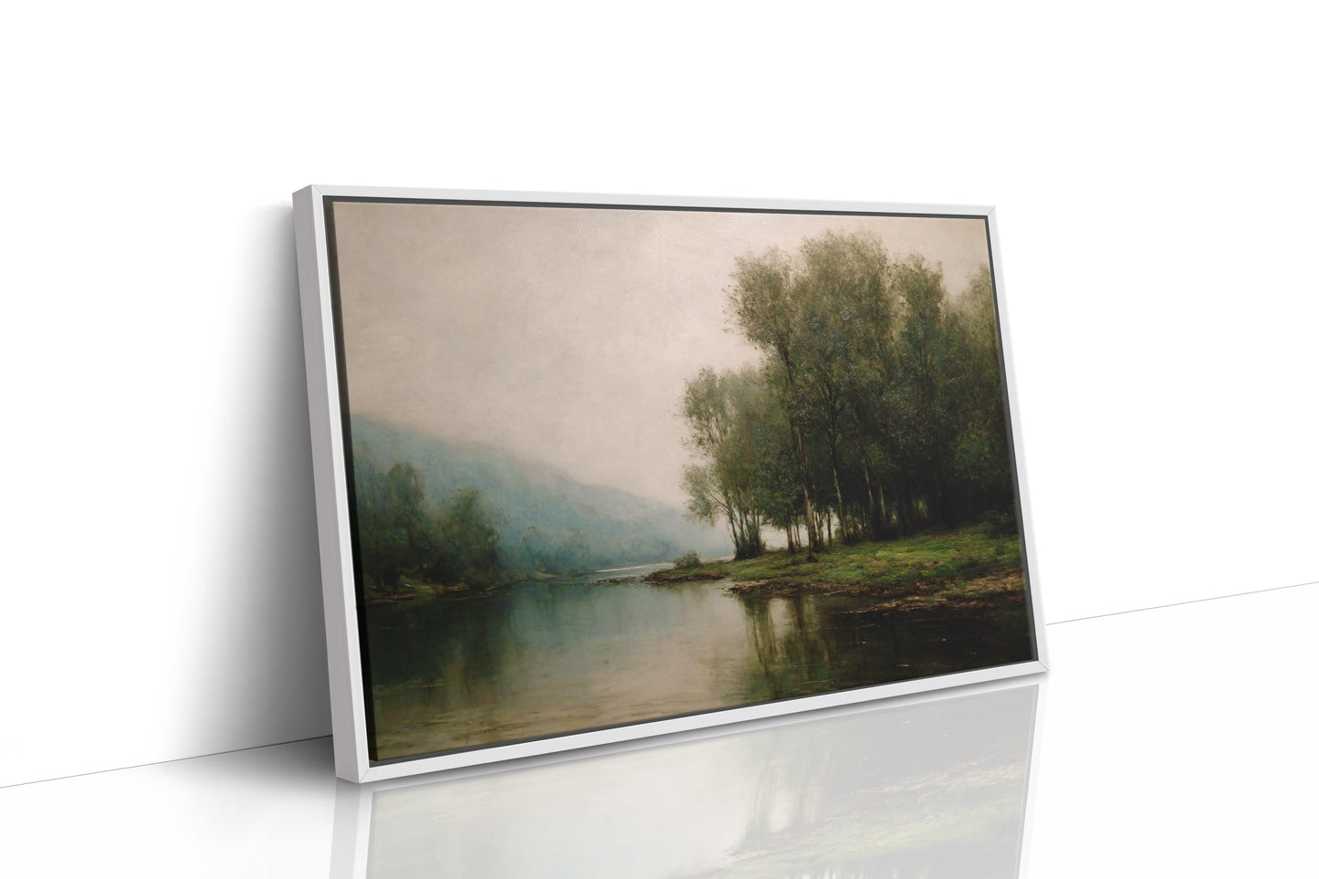 Mist Softens The River's Edge