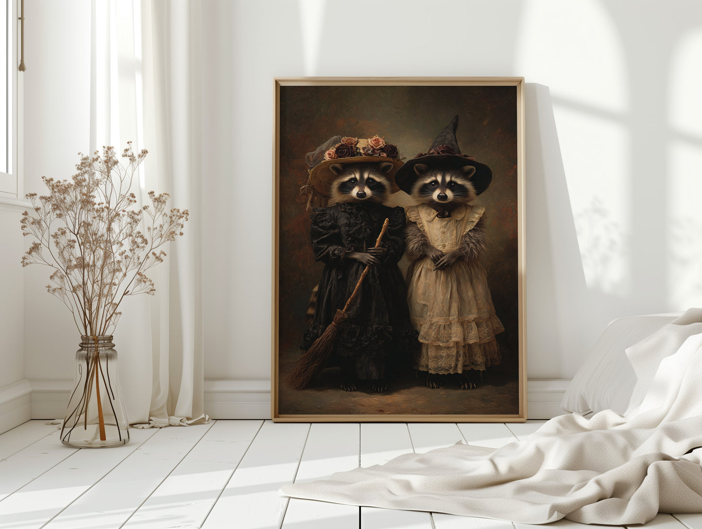 Charmed Companions in Curious Attire