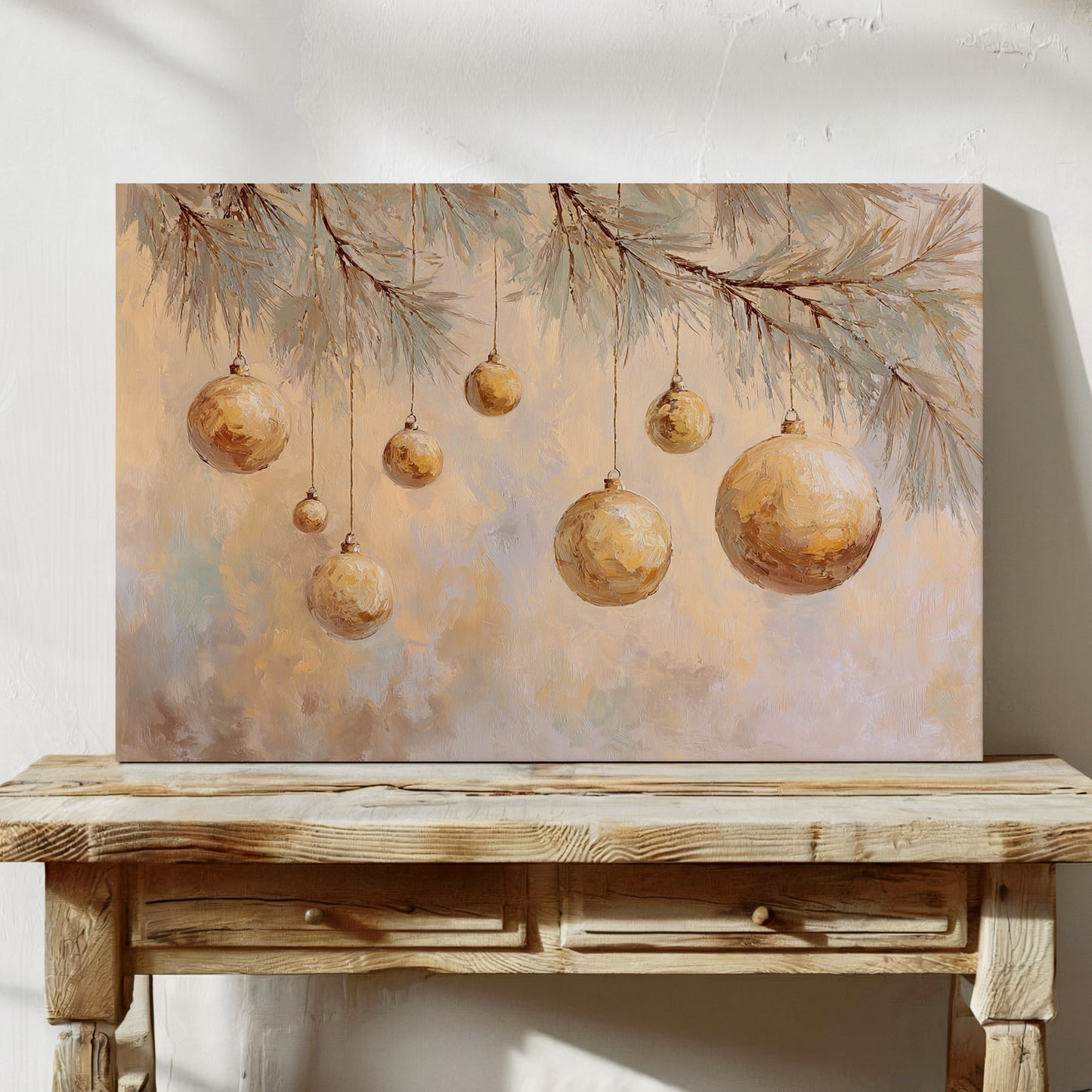 Glistening Orbs of Winter's Embrace