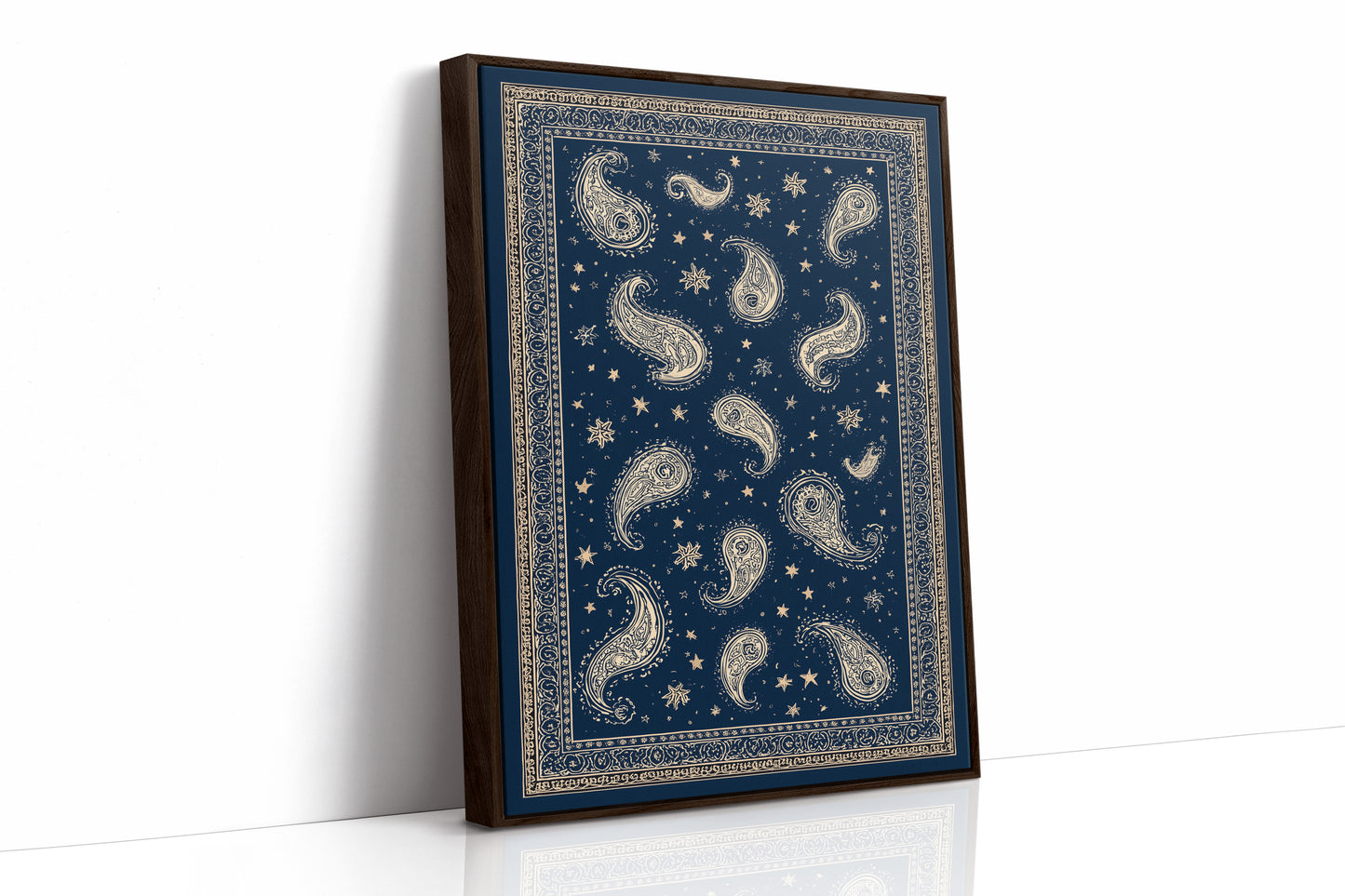 Celestial Paisley: Midnight Constellations