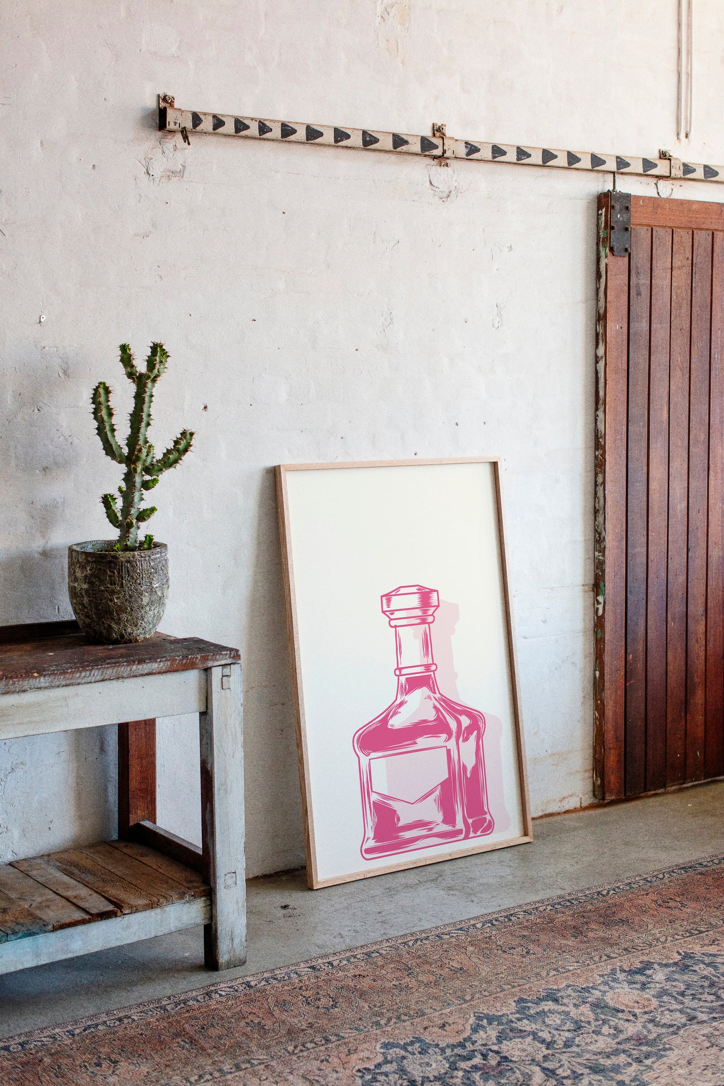 Pink Crystal Holds Midnight Stories