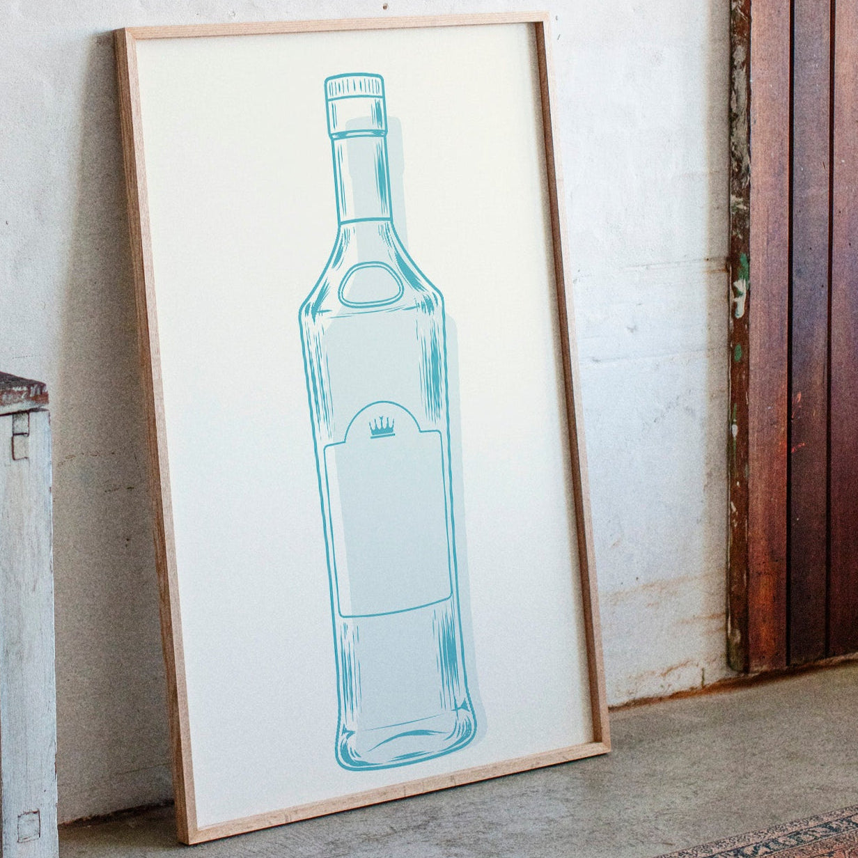 Azure Glass Catches Morning Light