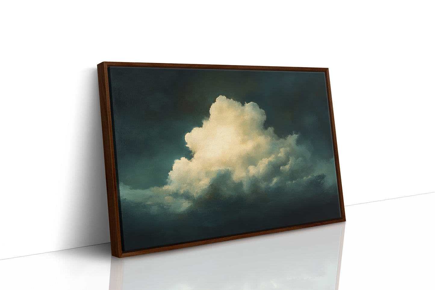 Summer Storm Builds Golden Light