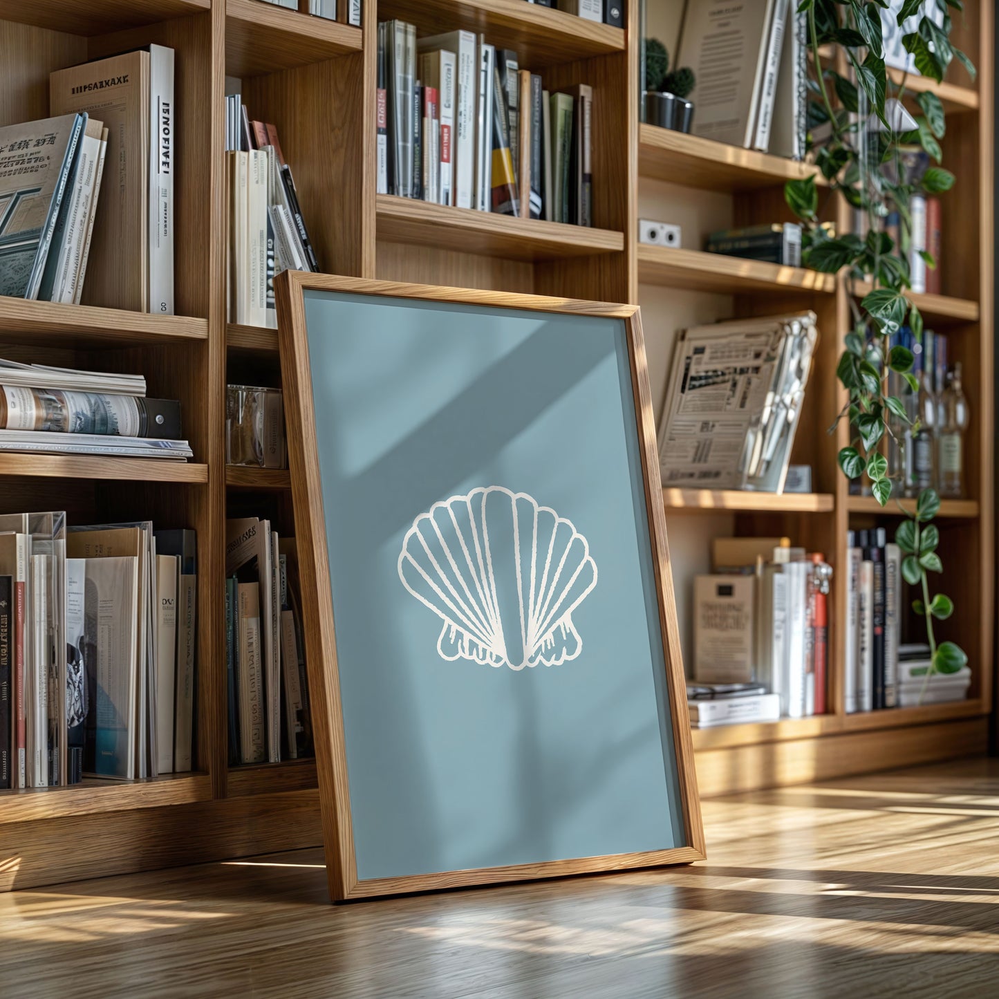 Ocean Memories Float In Blue