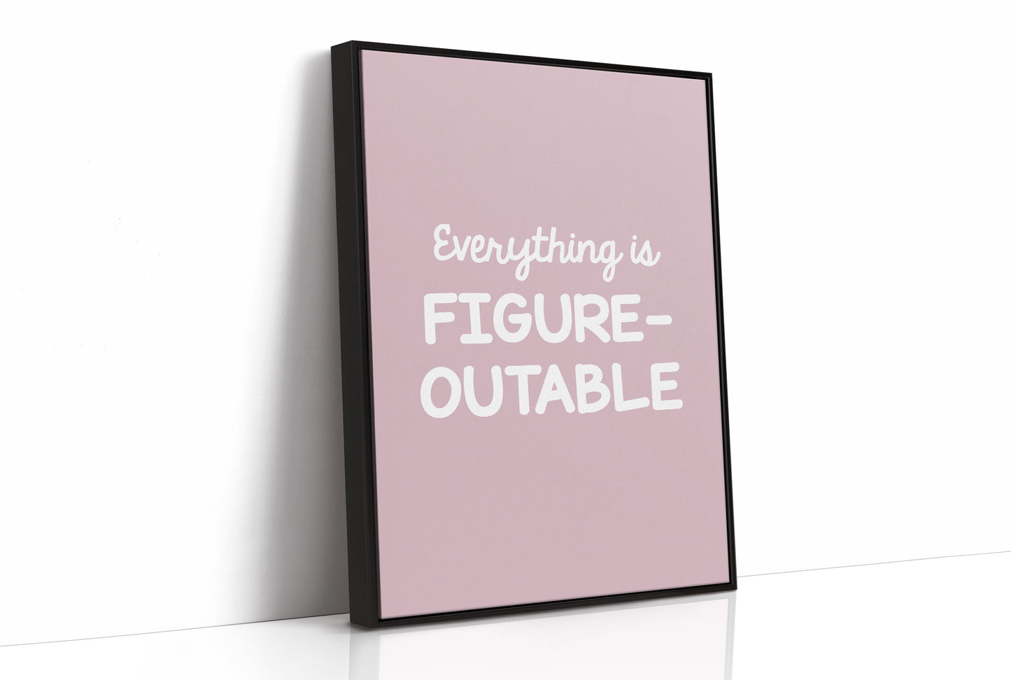 Everything Is Figureoutable