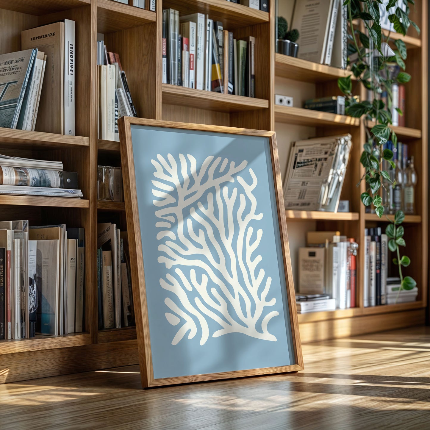 Ocean Branches Paint The Morning Blue