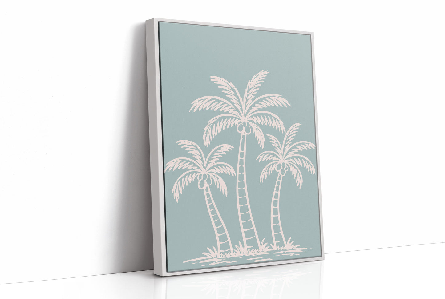 Palms Lean Toward the Light