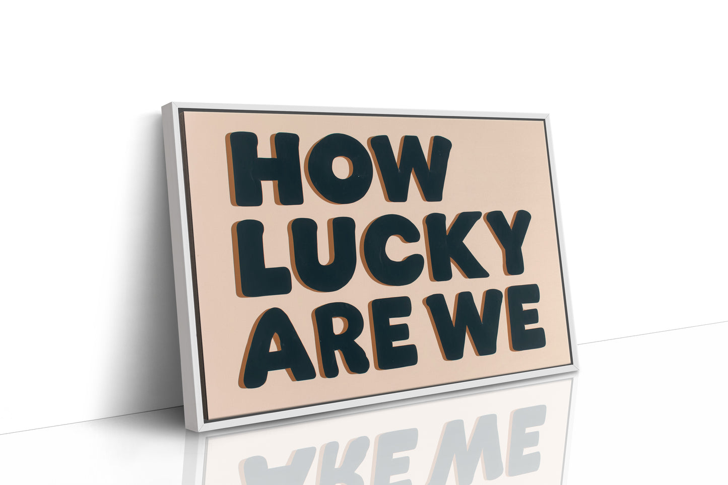 Fortune Smiles In Bold Letters