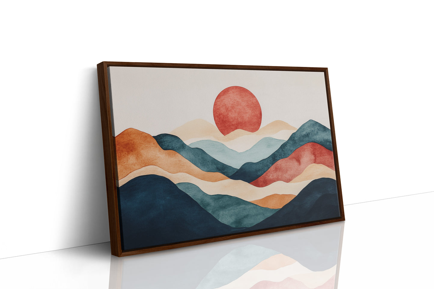 Mountains Flow Like Ocean Waves