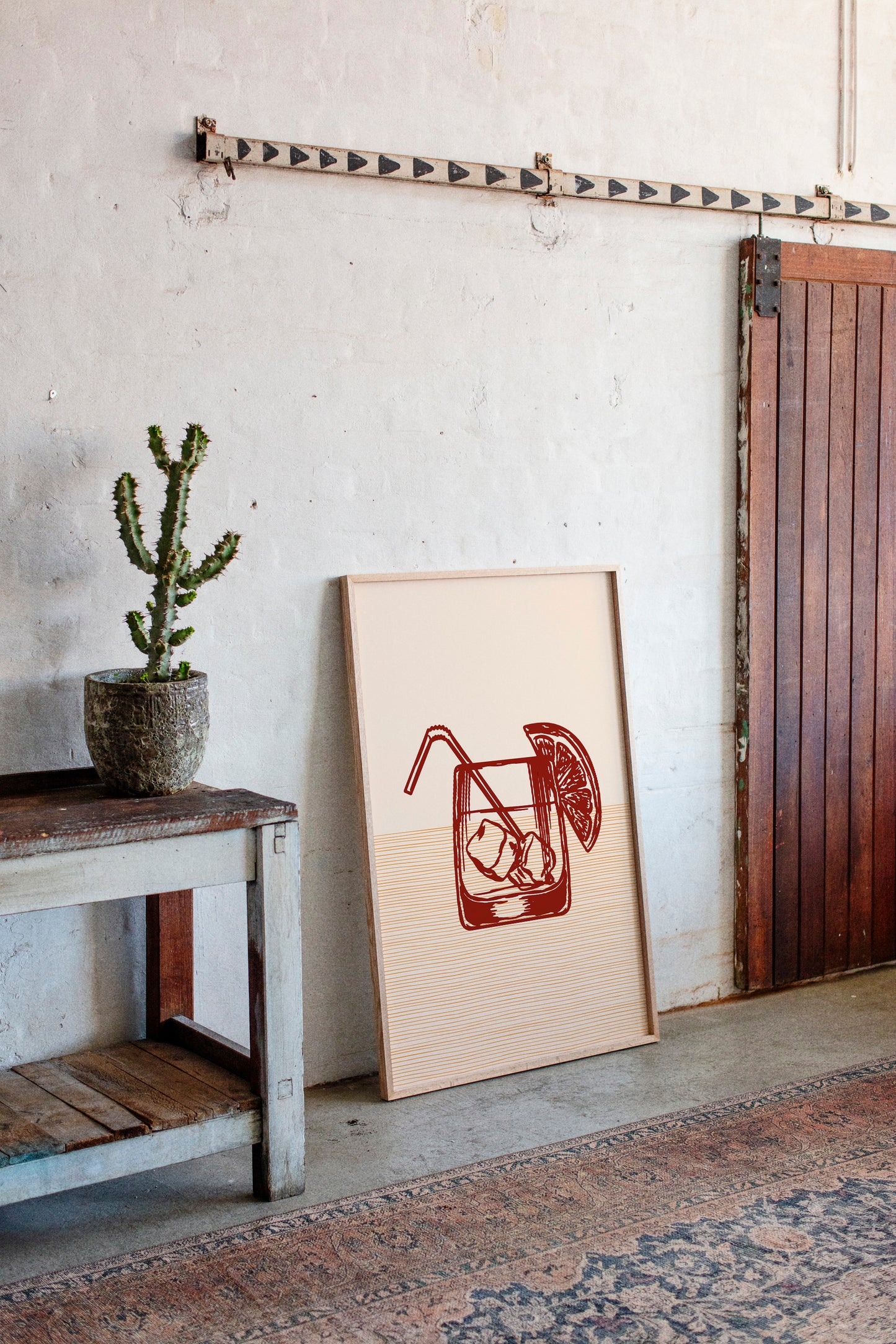 Crimson Cocktails Paint Summer Lines