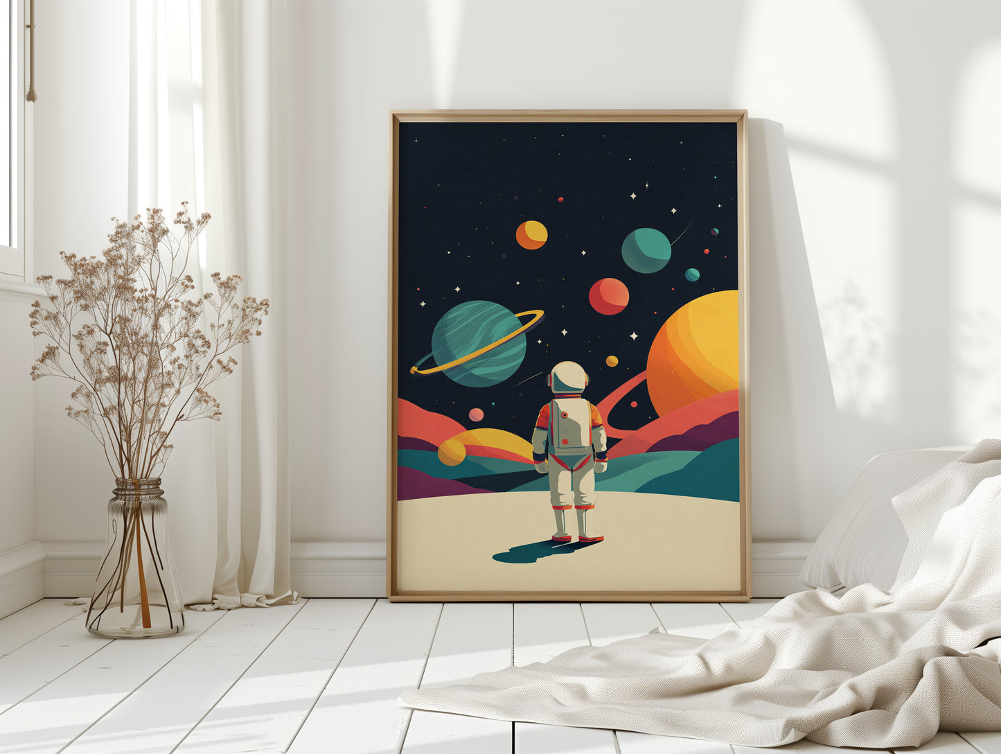 Galaxies Beyond the Horizon