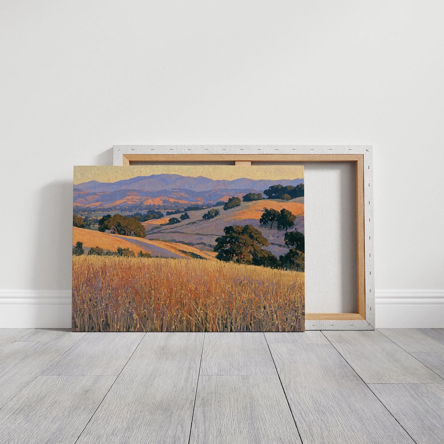 Golden Hills at Dusk