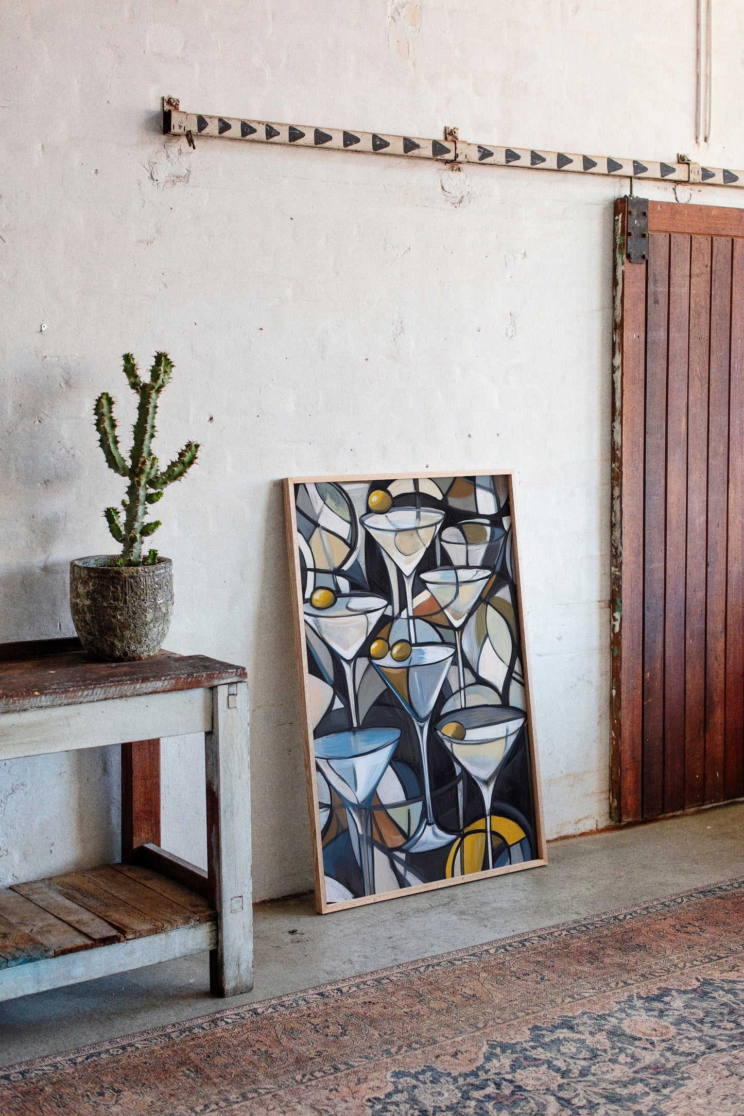 Martinis Dance In Cubist Night