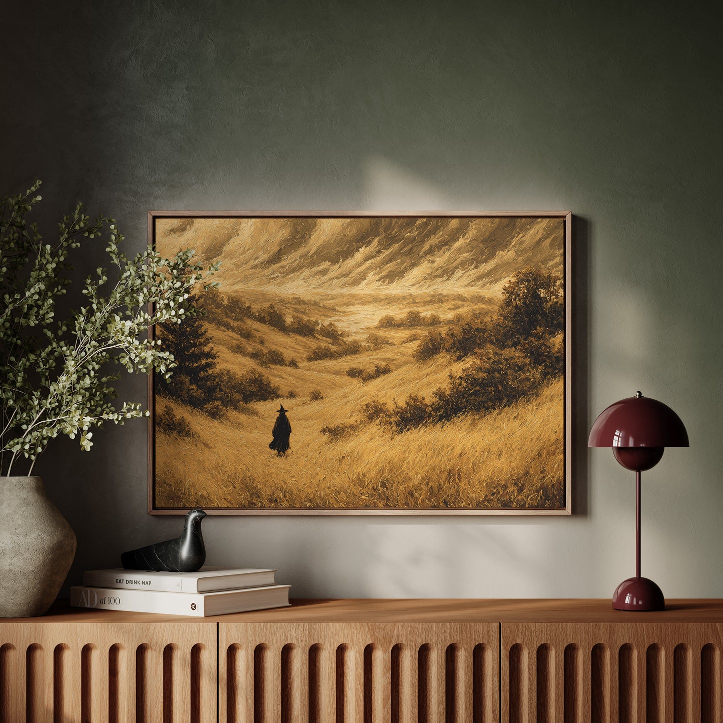Wandering Through Golden Fields