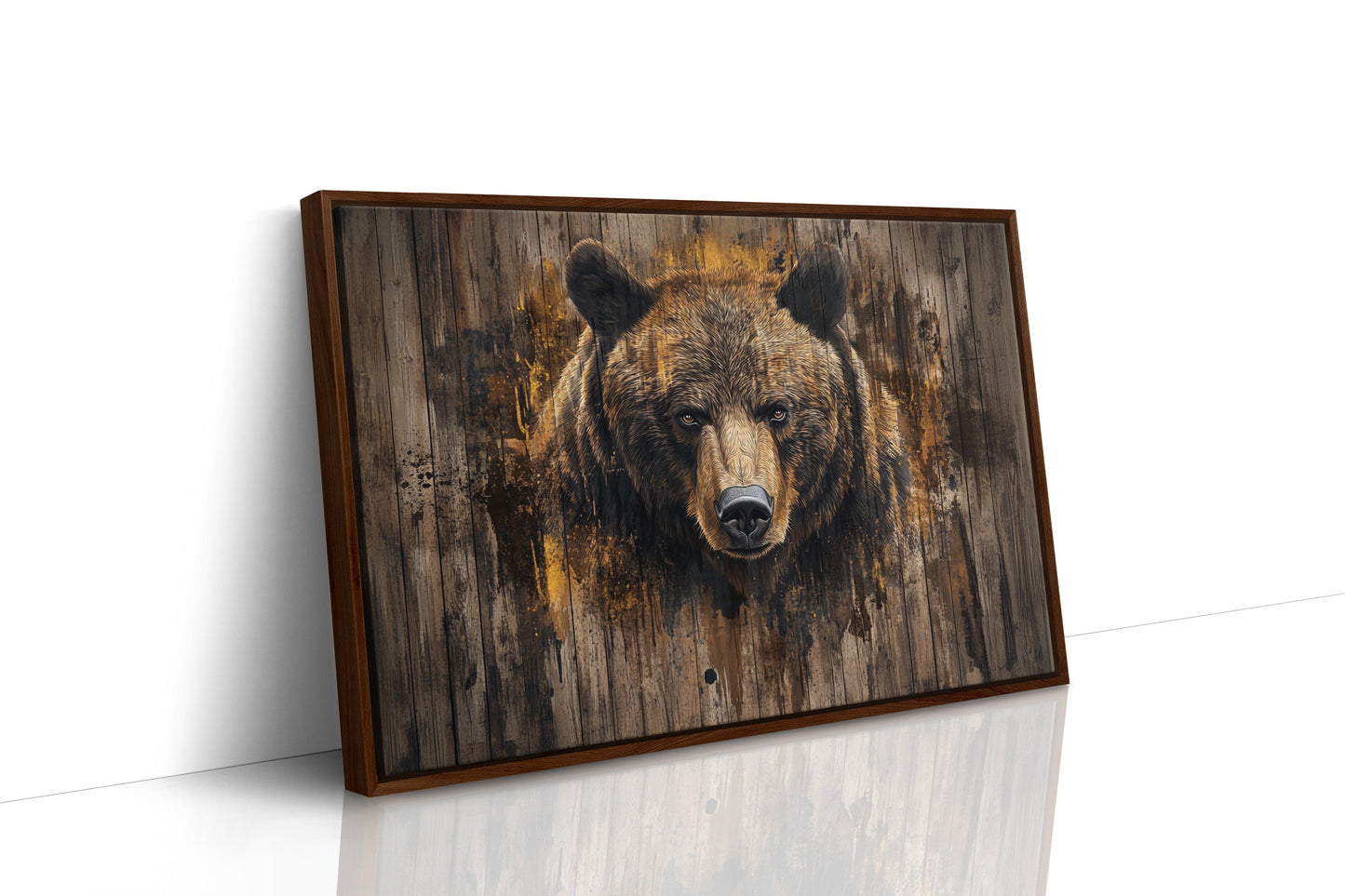 Ancient Forest Holds Bear's Gaze