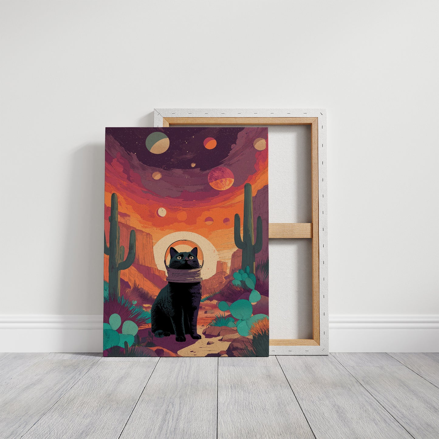 Cosmic Sentinel Of The Painted Desert