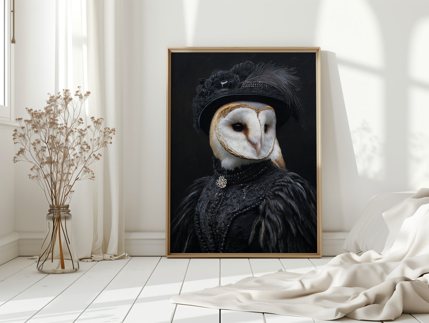 Elegantly Dressed Regal Owl