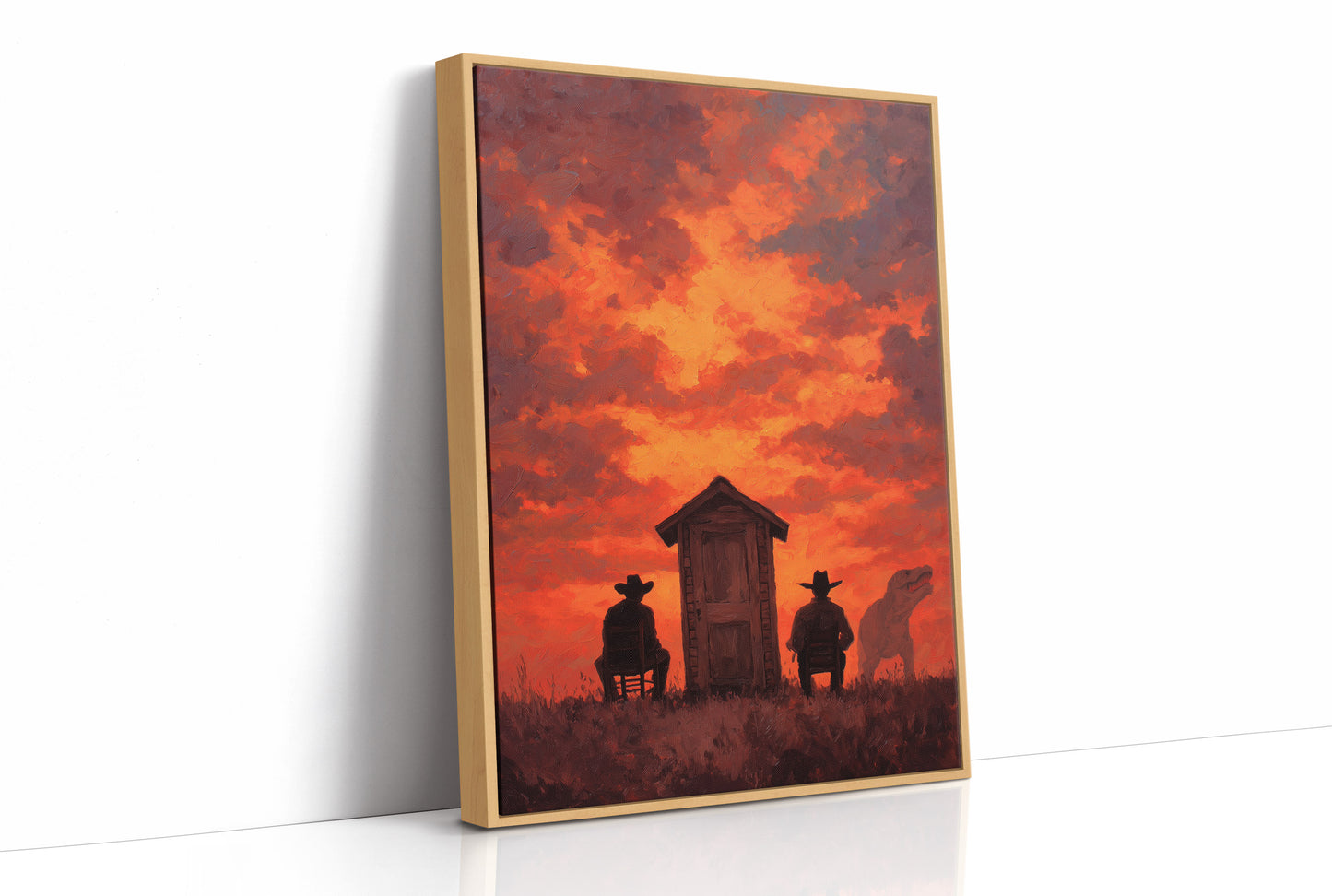 Waiting Under A Burning Sky