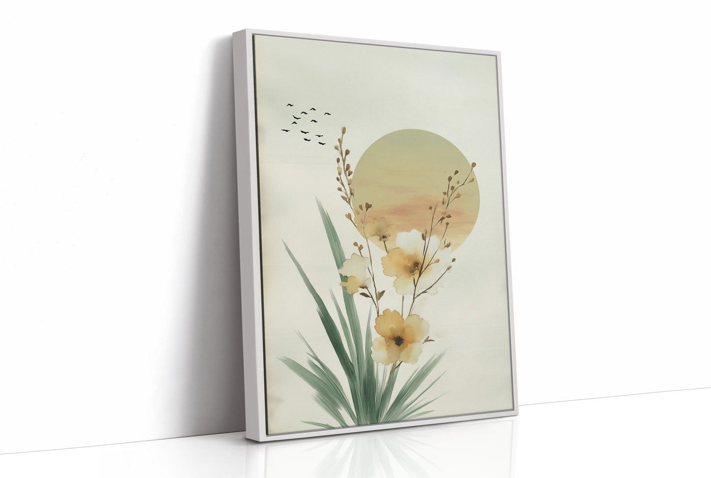 Golden Petals Chase Morning Light