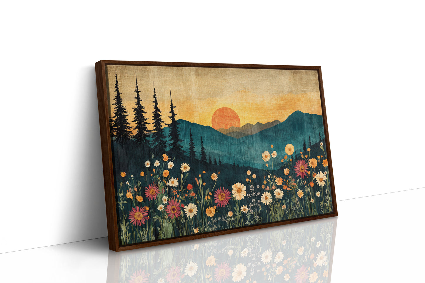 When the Wildflowers Watched the Sun Go Down