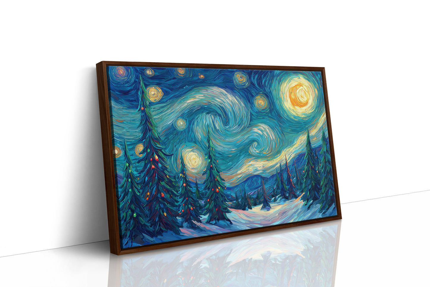 Starlit Pines Dance Through Time