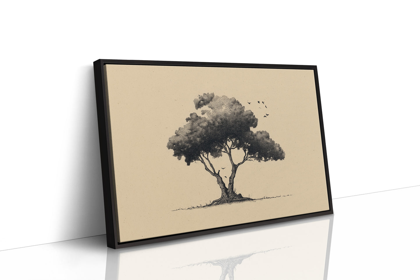 Solitary Acacia Whispers Ancient Tales