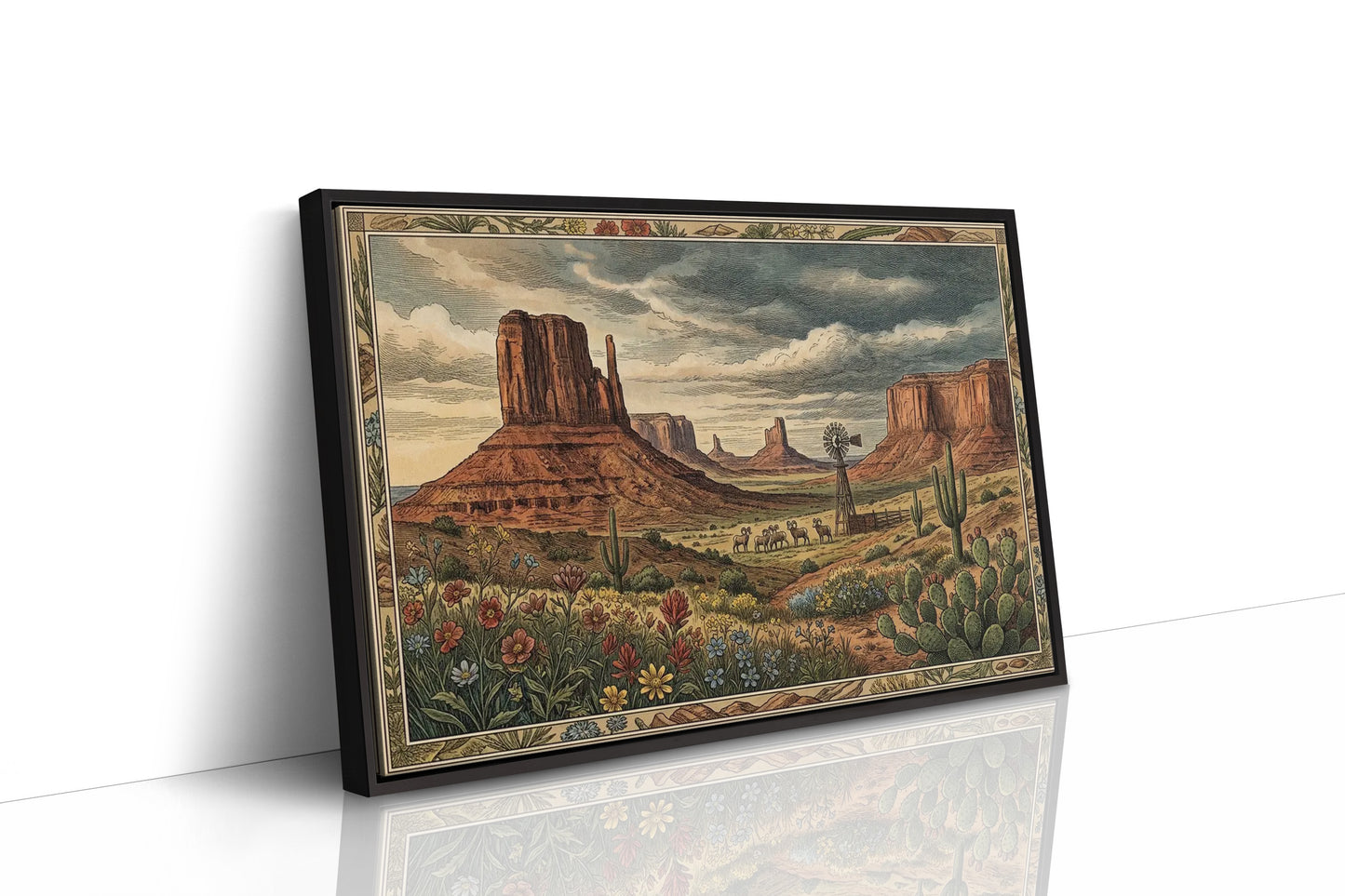 Where the Mesas Meet the Range