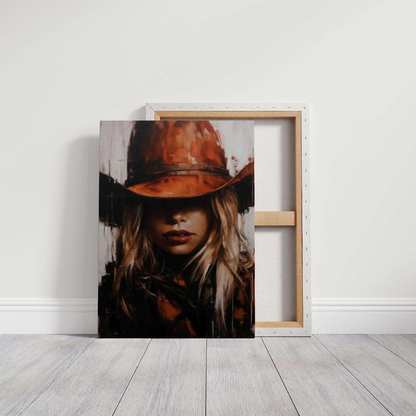 Blonde Under the Copper Brim