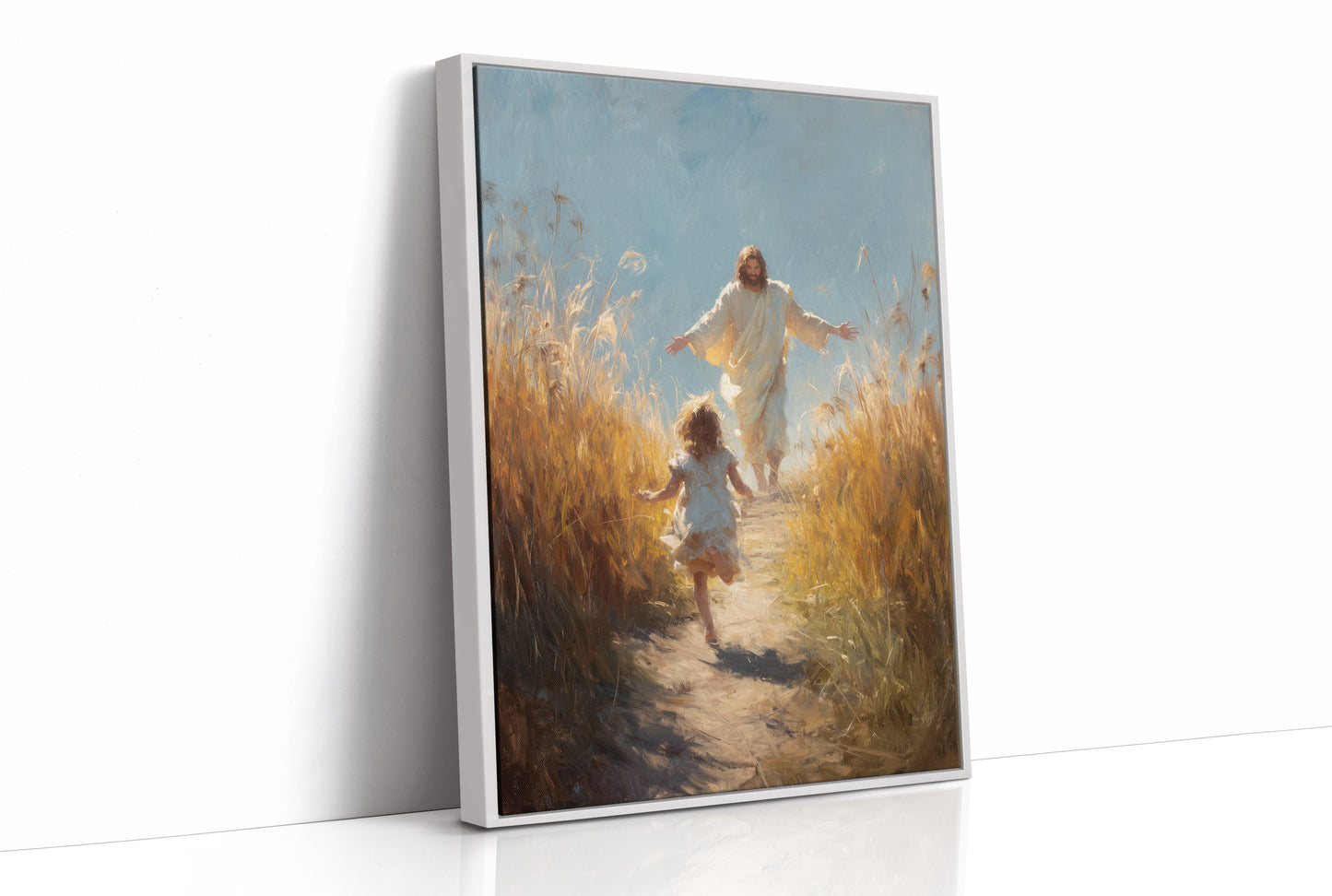 Golden Path To Outstretched Arms