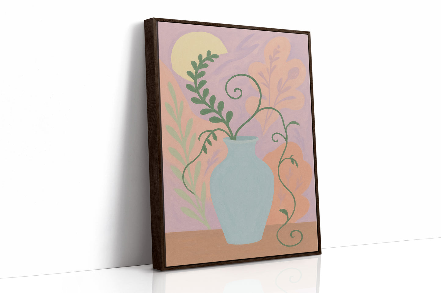 Sunny Fruit Bowl on Blue