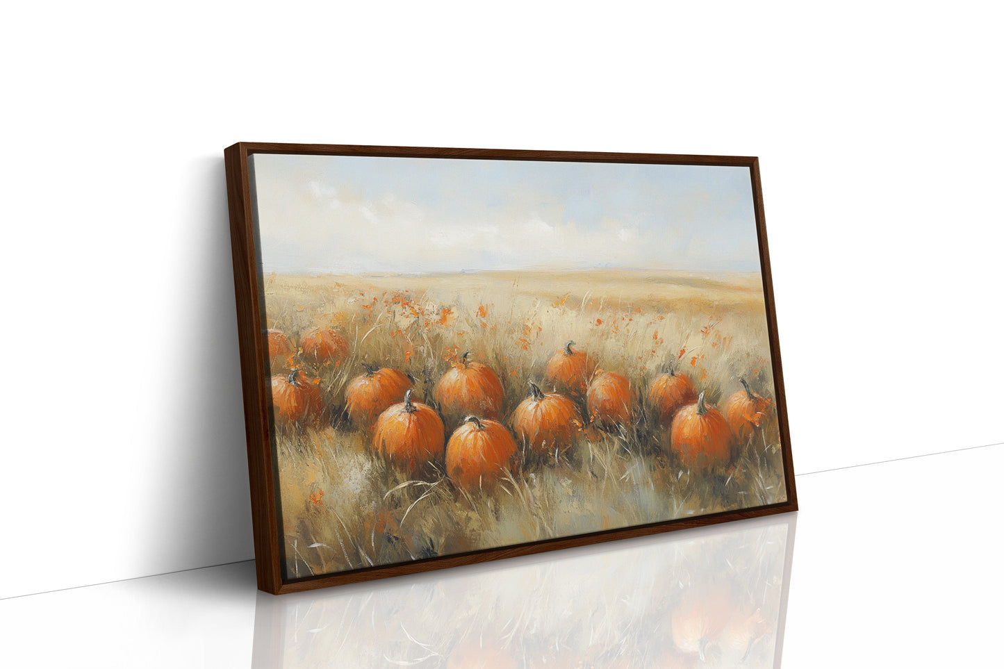 Autumn's Treasures Rest In Golden Fields
