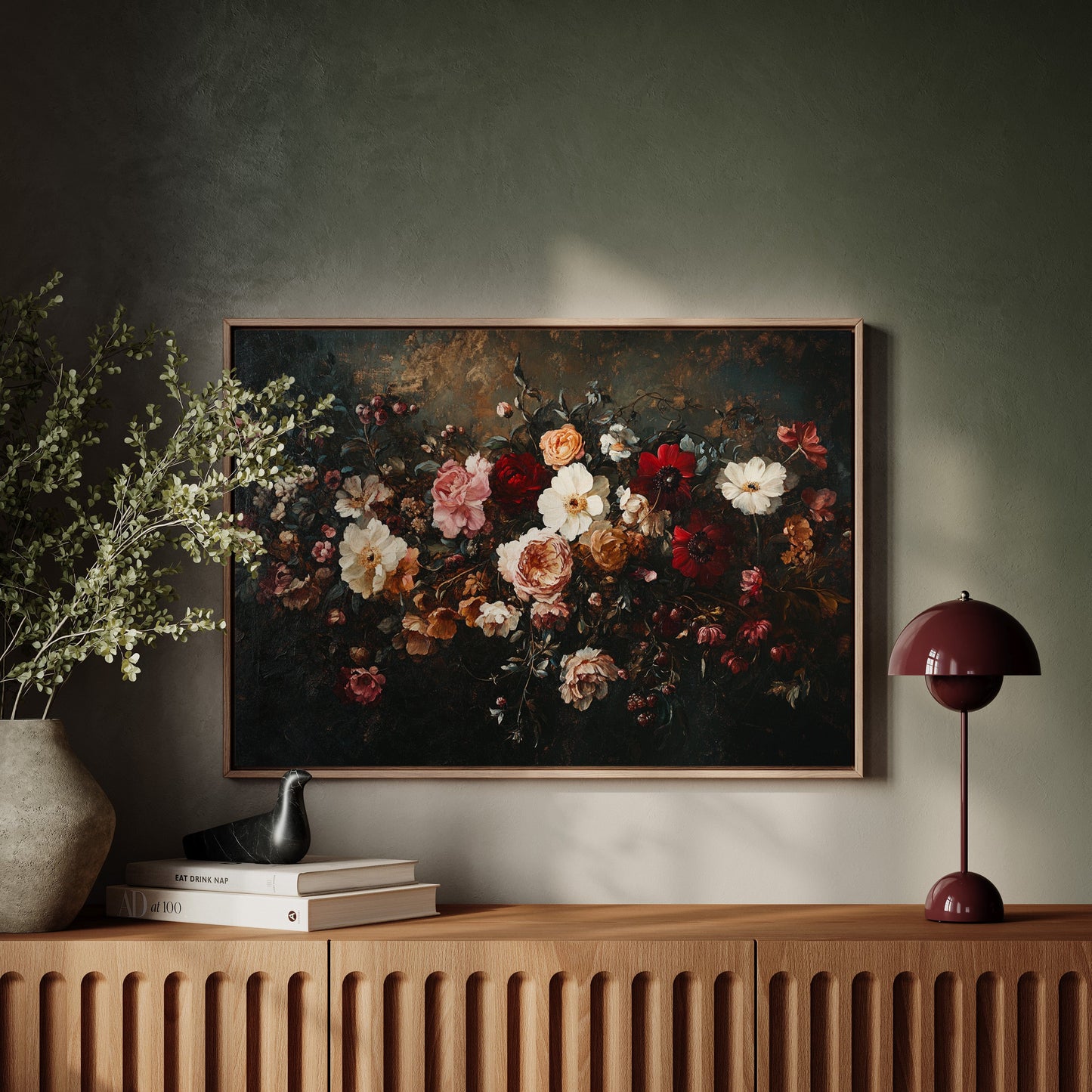 Moonlit Blooms Tell Ancient Tales
