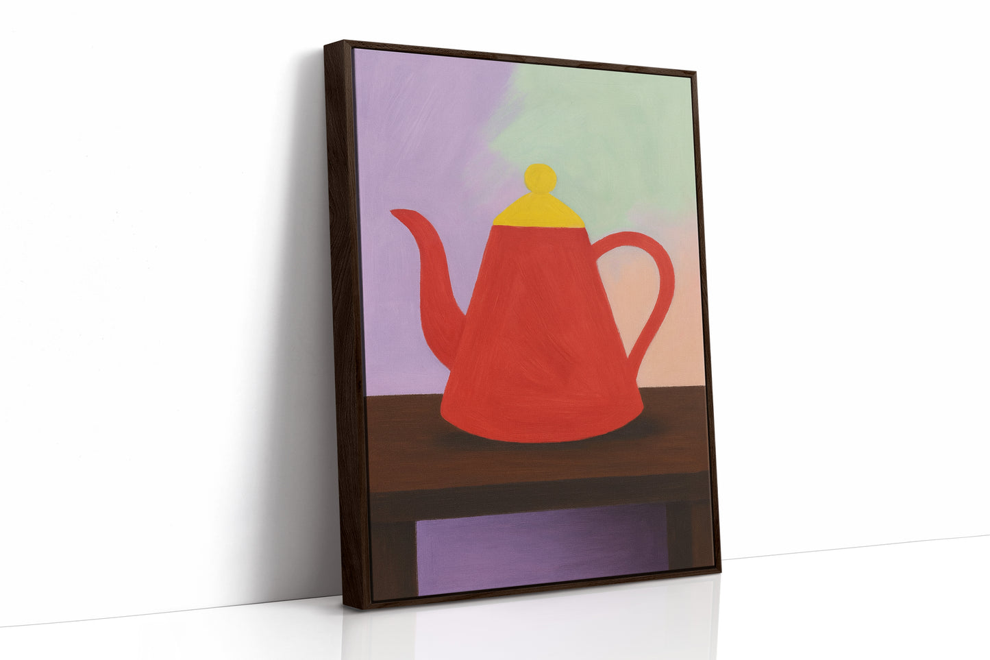 Red Teapot Still Life