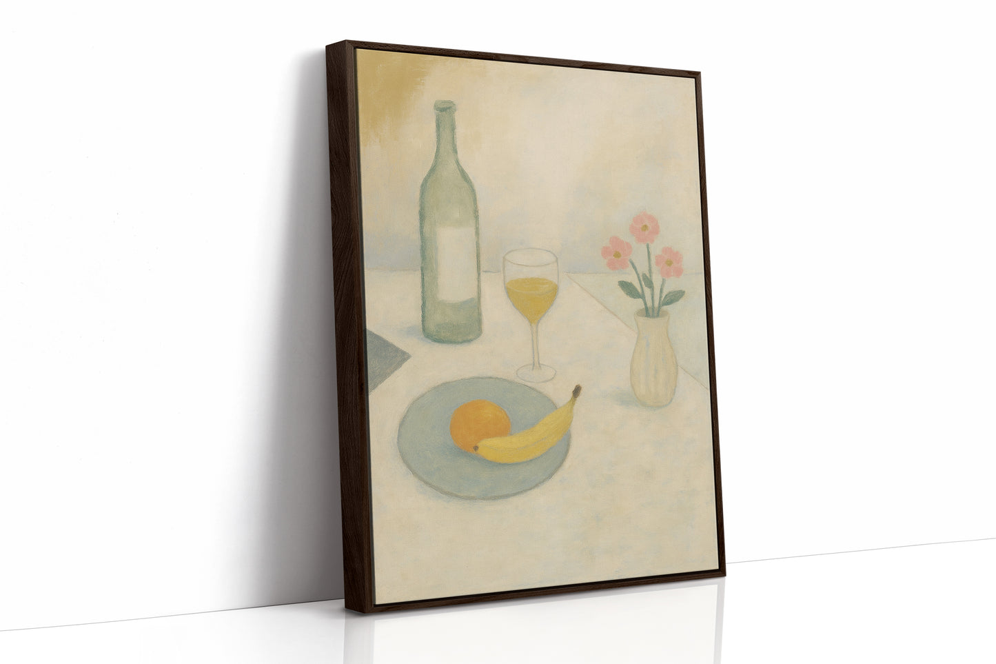 Banana and Wine in Morning Light