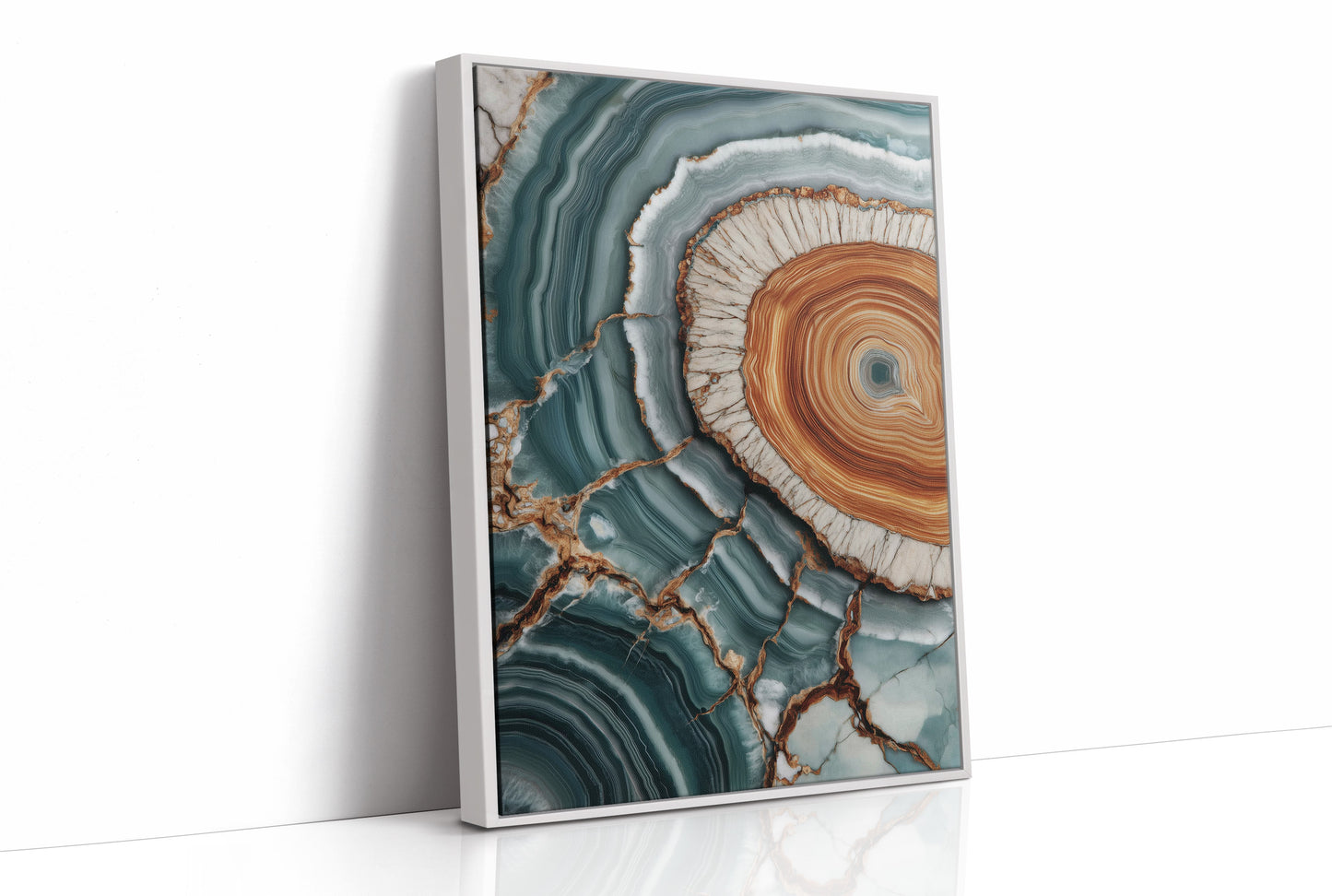 Teal Waves Meet Desert Sun