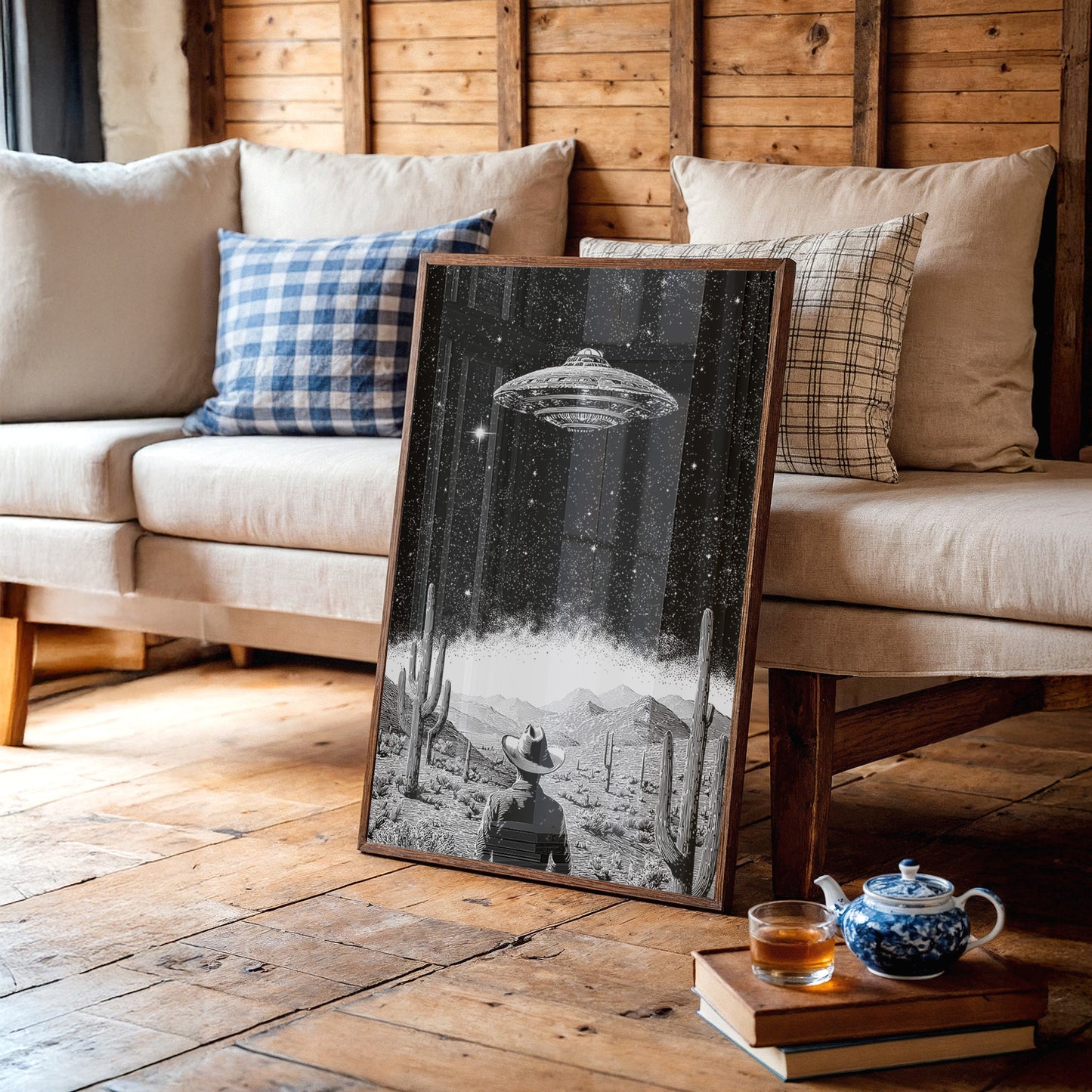 Saguaros Witness Midnight's Strange Light