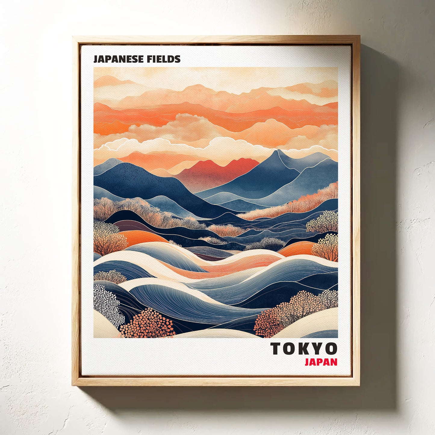 Japanese Fields – A Landscape in Motion