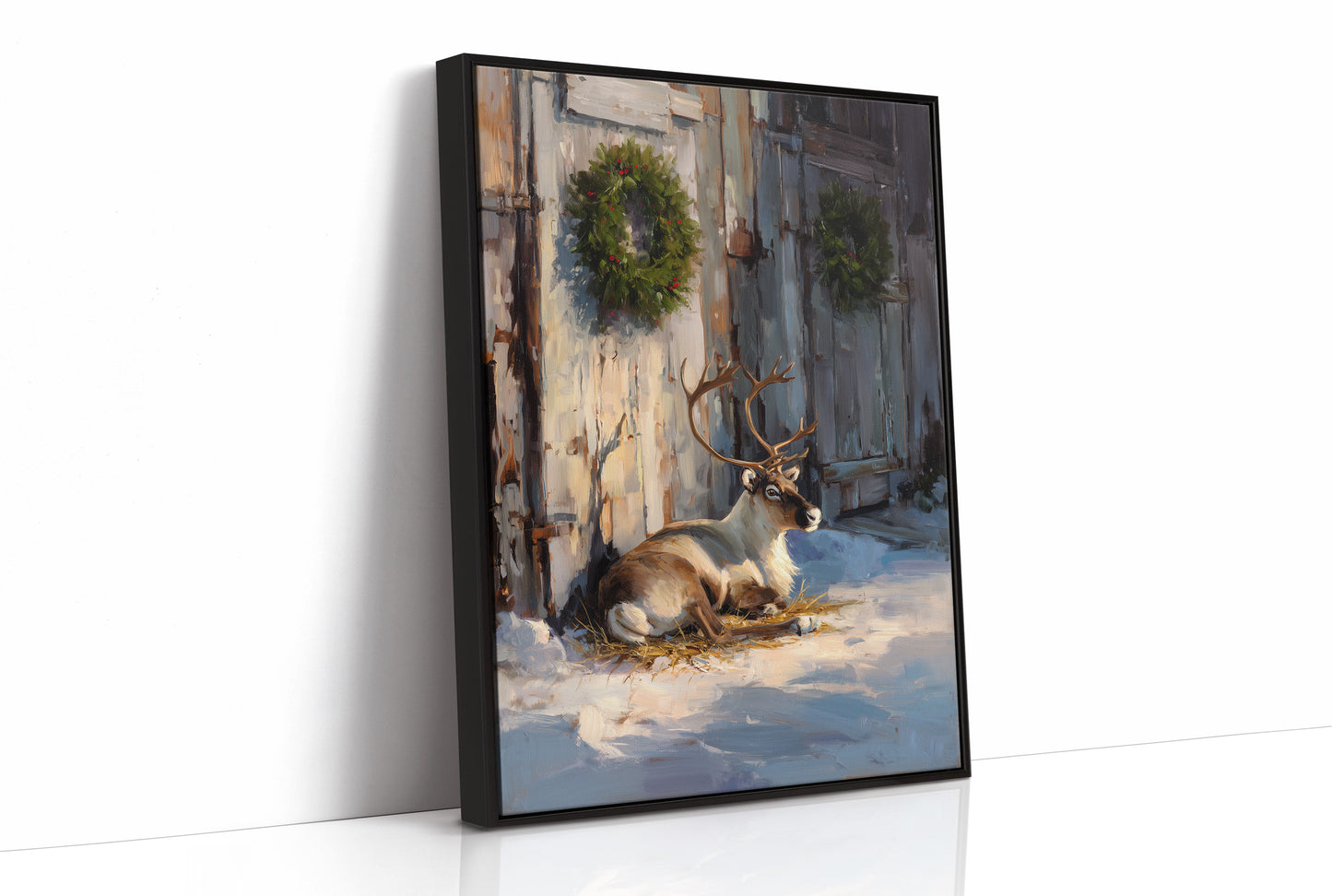 Winter Watch Beneath Wreaths