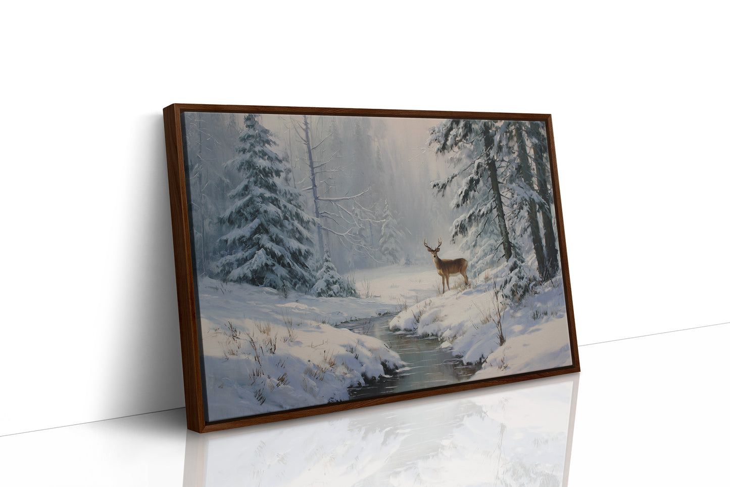 Winter Brook Calls Lone Stag